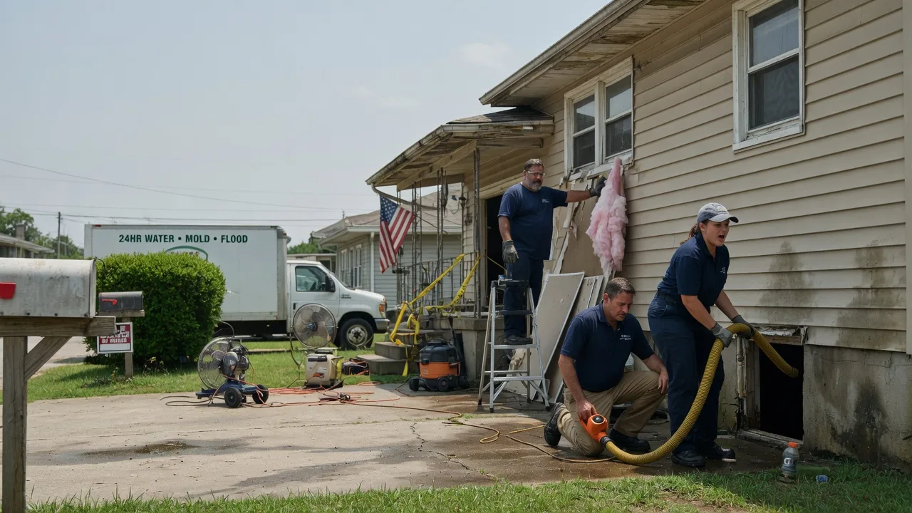 Water Damage Repair in Titusville, NJ near me